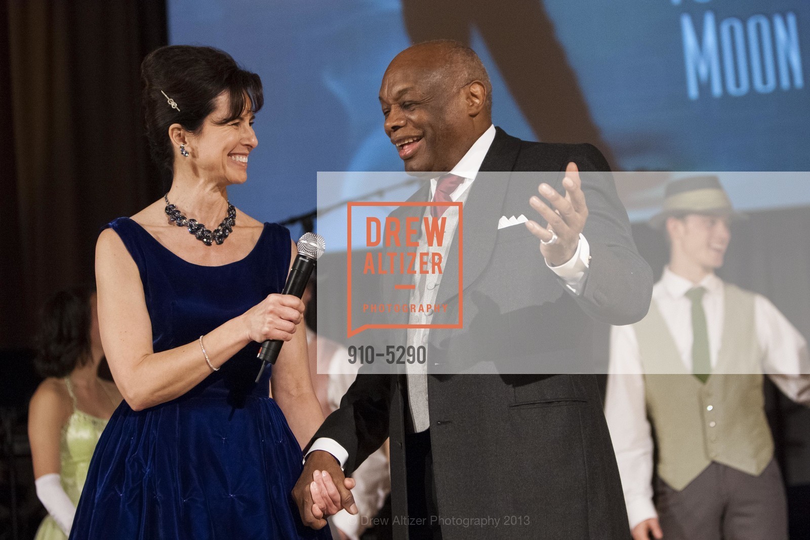 Celia Fushelli, Willie Brown, SMUIN GALA: Fly Me to the Moon 2013, US, January 26th, 2013, Photo #910-5290 Celia Fushelli, Willie Brown, Photo #910-5290