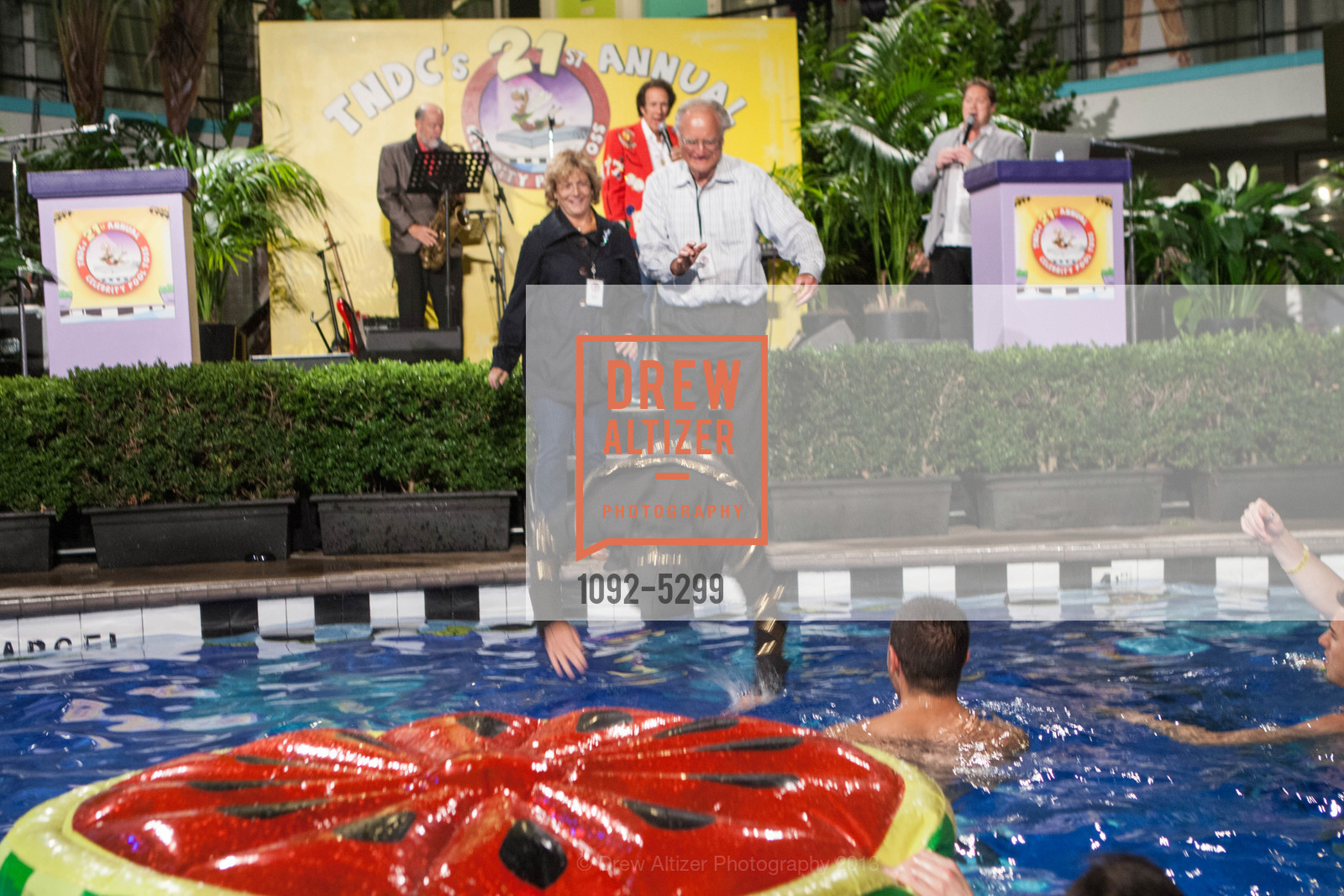Radha Stern, Bill Somerville, 21st Annual TNDC Celebrity Pool Toss, US, October 8th, 2013, Photo #1092-5299 Radha Stern, Bill Somerville, Photo #1092-5299