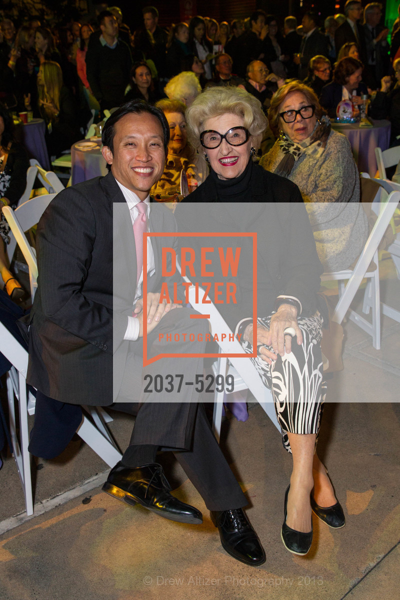 Supervisor David Chiu, Genelle Relfe, 21st Annual TNDC Celebrity Pool Toss, US, October 8th, 2013, Photo #2037-5299 Supervisor David Chiu, Genelle Relfe, Photo #2037-5299