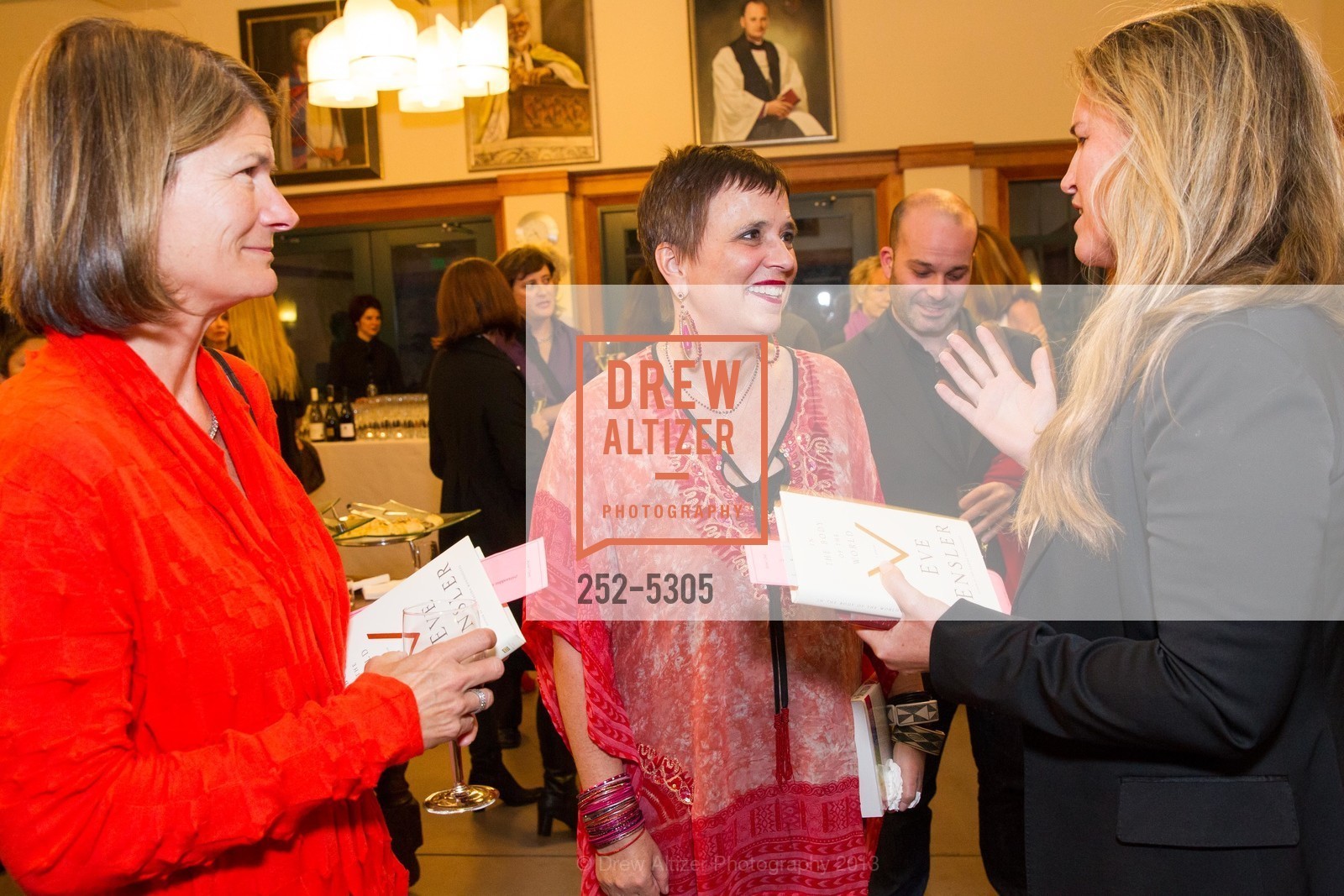 Martha Ehmann Conte, Eve Ensler, Hilary Armstrong, Photo #252-5305