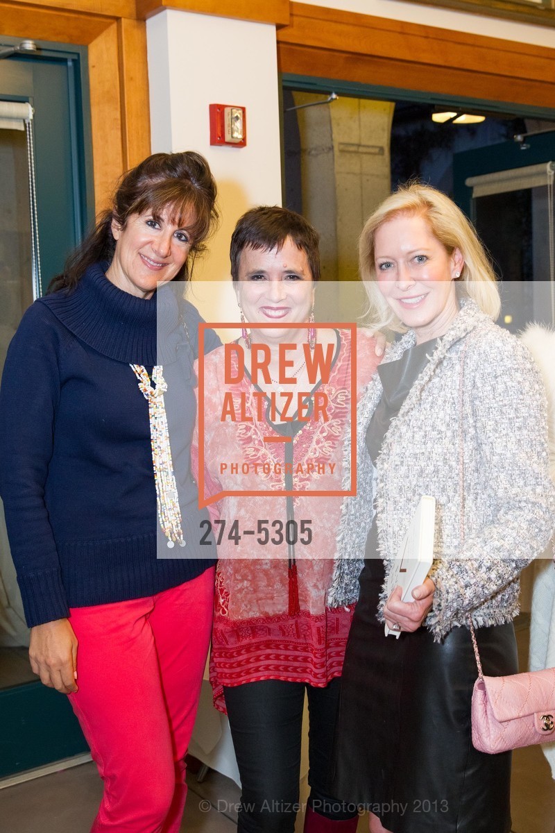 Emily Pottruck, Eve Ensler, Wendy Schmidt, EVE ENSLER Celebrates her New Book at Grace Cathedral, US, May 22nd, 2013, Photo #274-5305 Emily Pottruck, Eve Ensler, Wendy Schmidt, Photo #274-5305