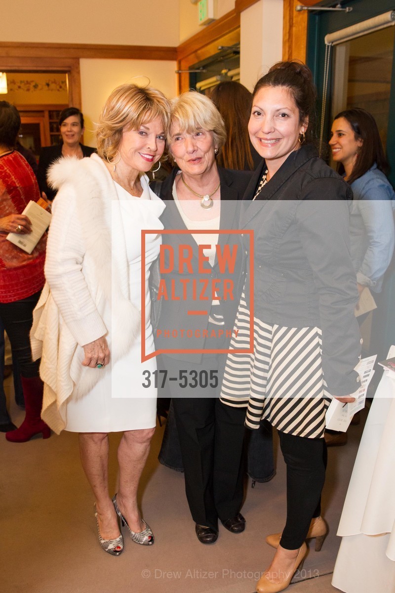 Pat MItchell, Esta Soler, Amy Zucchero, EVE ENSLER Celebrates her New Book at Grace Cathedral, US, May 22nd, 2013, Photo #317-5305 Pat MItchell, Esta Soler, Amy Zucchero, Photo #317-5305