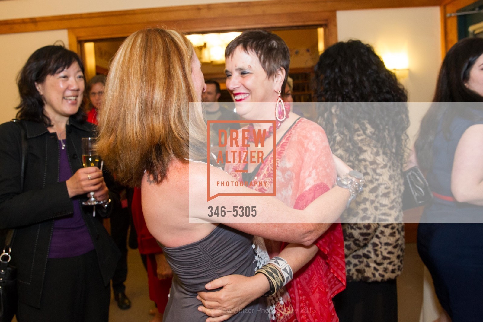 Elayne Doughty, Eve Ensler, EVE ENSLER Celebrates her New Book at Grace Cathedral, US, May 22nd, 2013, Photo #346-5305 Elayne Doughty, Eve Ensler, Photo #346-5305