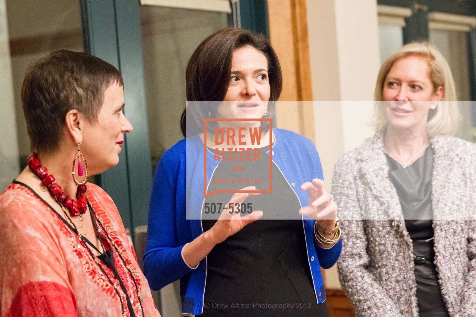 Eve Ensler, Sheryl Sandberg, Wendy Schmidt, EVE ENSLER Celebrates her New Book at Grace Cathedral, US, May 22nd, 2013, Photo #507-5305 Eve Ensler, Sheryl Sandberg, Wendy Schmidt, Photo #507-5305