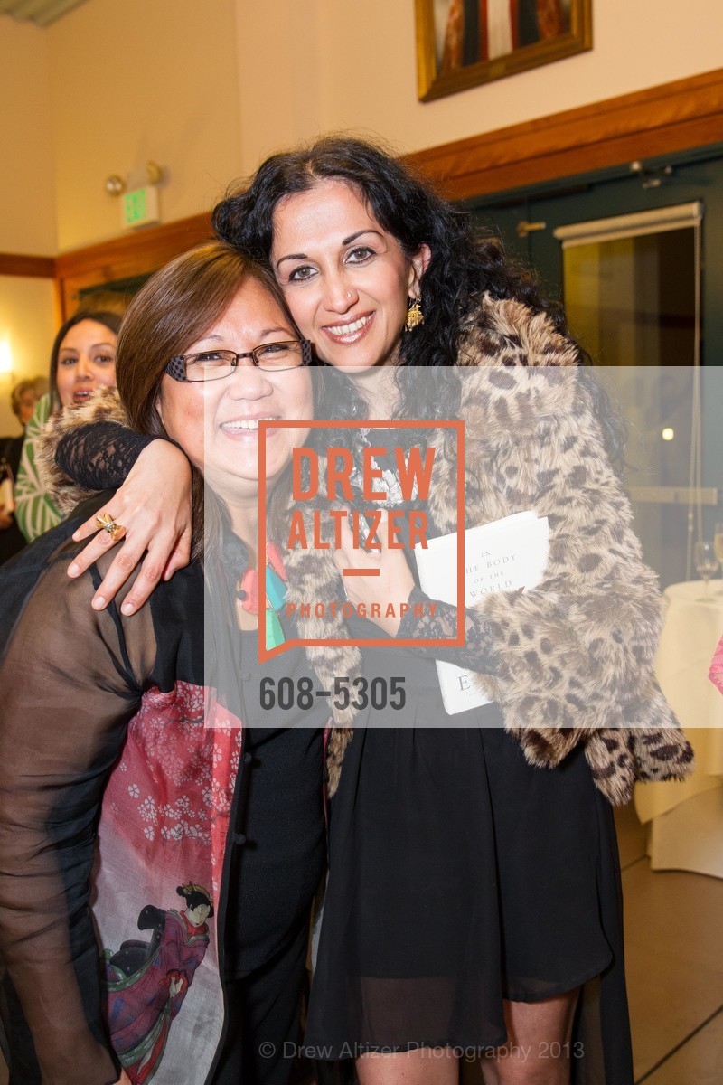 Marily Mondejar, Leila Radan, EVE ENSLER Celebrates her New Book at Grace Cathedral, US, May 22nd, 2013, Photo #608-5305 Marily Mondejar, Leila Radan, Photo #608-5305