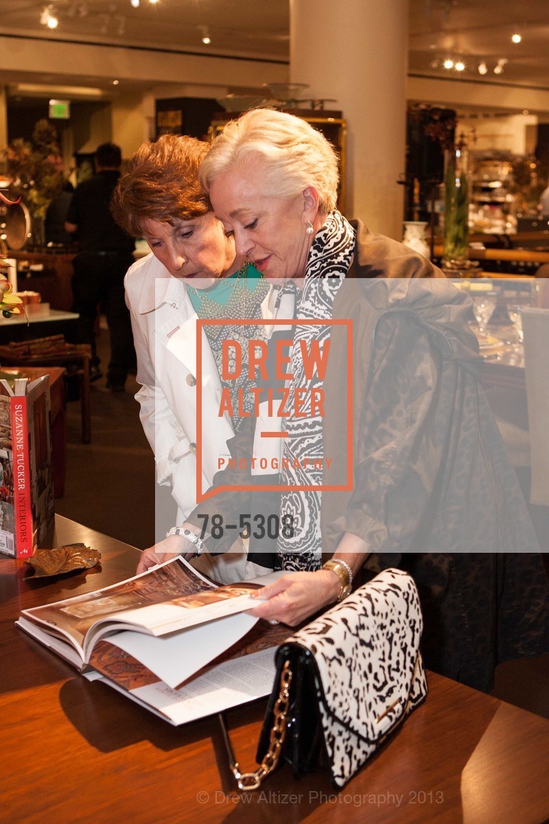 Dolores Kruger, Suzanne Meyers, SUZANNE TUCKER INTERIORS: The Romance of Design Book Signing, US, November 19th, 2013, Photo #78-5308 Dolores Kruger, Suzanne Meyers, Photo #78-5308