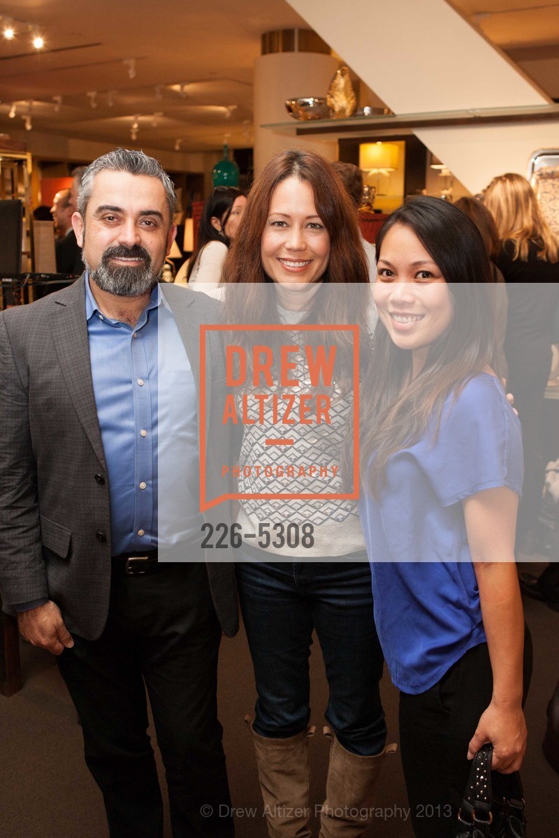 Marco Zamora, Vanessa McBride, Lisa Saechao, SUZANNE TUCKER INTERIORS: The Romance of Design Book Signing, US, November 19th, 2013, Photo #226-5308 Marco Zamora, Vanessa McBride, Lisa Saechao, Photo #226-5308