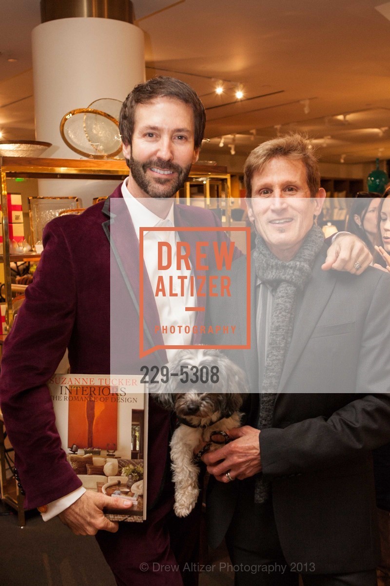 Steven Favreau, Gary Decad, SUZANNE TUCKER INTERIORS: The Romance of Design Book Signing, US, November 19th, 2013, Photo #229-5308 Steven Favreau, Gary Decad, Photo #229-5308