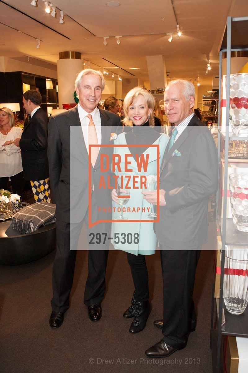 Jim Marks, OJ Shansby, Gary Shansby, SUZANNE TUCKER INTERIORS: The Romance of Design Book Signing, US, November 19th, 2013, Photo #297-5308 Jim Marks, OJ Shansby, Gary Shansby, Photo #297-5308