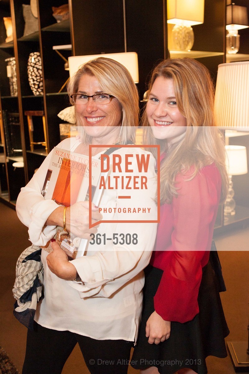 Ellen Sullivan, Kelly Mehlhope, SUZANNE TUCKER INTERIORS: The Romance of Design Book Signing, US, November 19th, 2013, Photo #361-5308 Ellen Sullivan, Kelly Mehlhope, Photo #361-5308