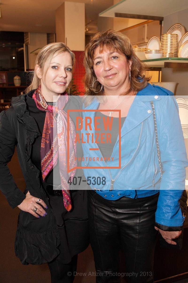 Tatiana Takaeva, Stella Tumasova, SUZANNE TUCKER INTERIORS: The Romance of Design Book Signing, US, November 19th, 2013, Photo #407-5308 Tatiana Takaeva, Stella Tumasova, Photo #407-5308