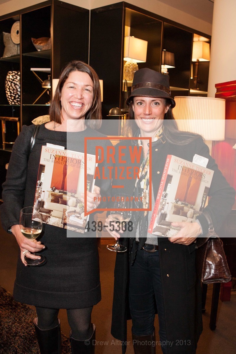 Gabriel Sala, Heather Kearsley Wolf, SUZANNE TUCKER INTERIORS: The Romance of Design Book Signing, US, November 19th, 2013, Photo #439-5308 Gabriel Sala, Heather Kearsley Wolf, Photo #439-5308