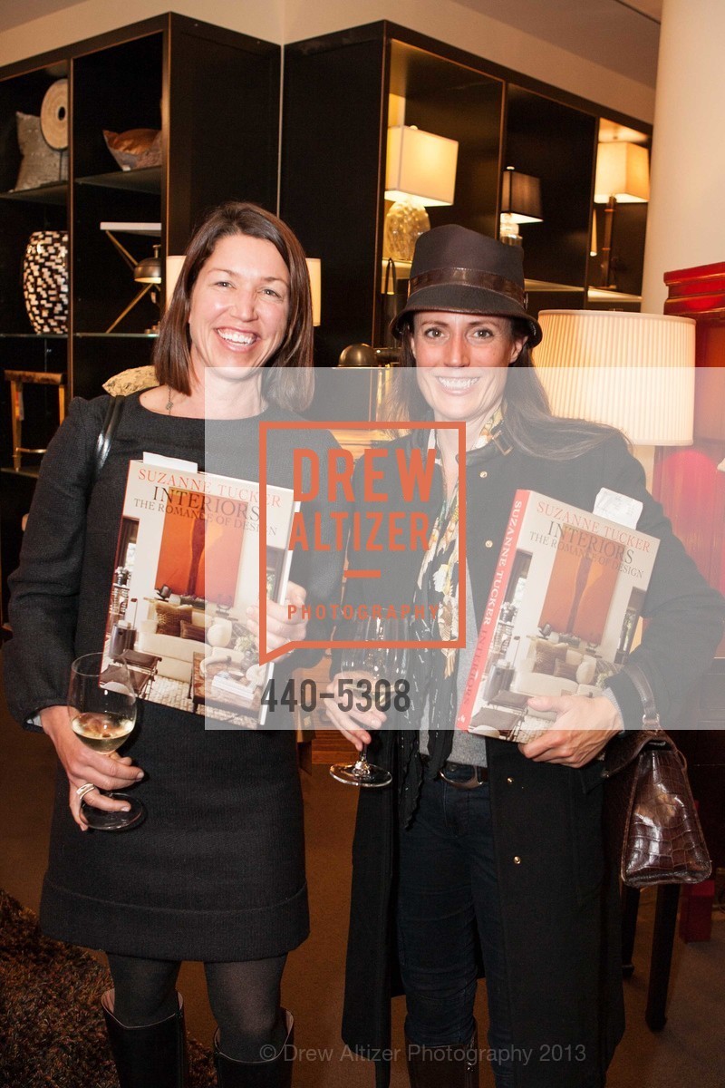 Gabriel Sala, Heather Kearsley Wolf, SUZANNE TUCKER INTERIORS: The Romance of Design Book Signing, US, November 19th, 2013, Photo #440-5308 Gabriel Sala, Heather Kearsley Wolf, Photo #440-5308