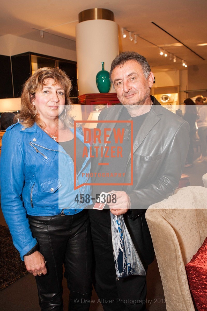 Stella Tumasova, Sergey Konstantinov, SUZANNE TUCKER INTERIORS: The Romance of Design Book Signing, US, November 19th, 2013, Photo #458-5308 Stella Tumasova, Sergey Konstantinov, Photo #458-5308