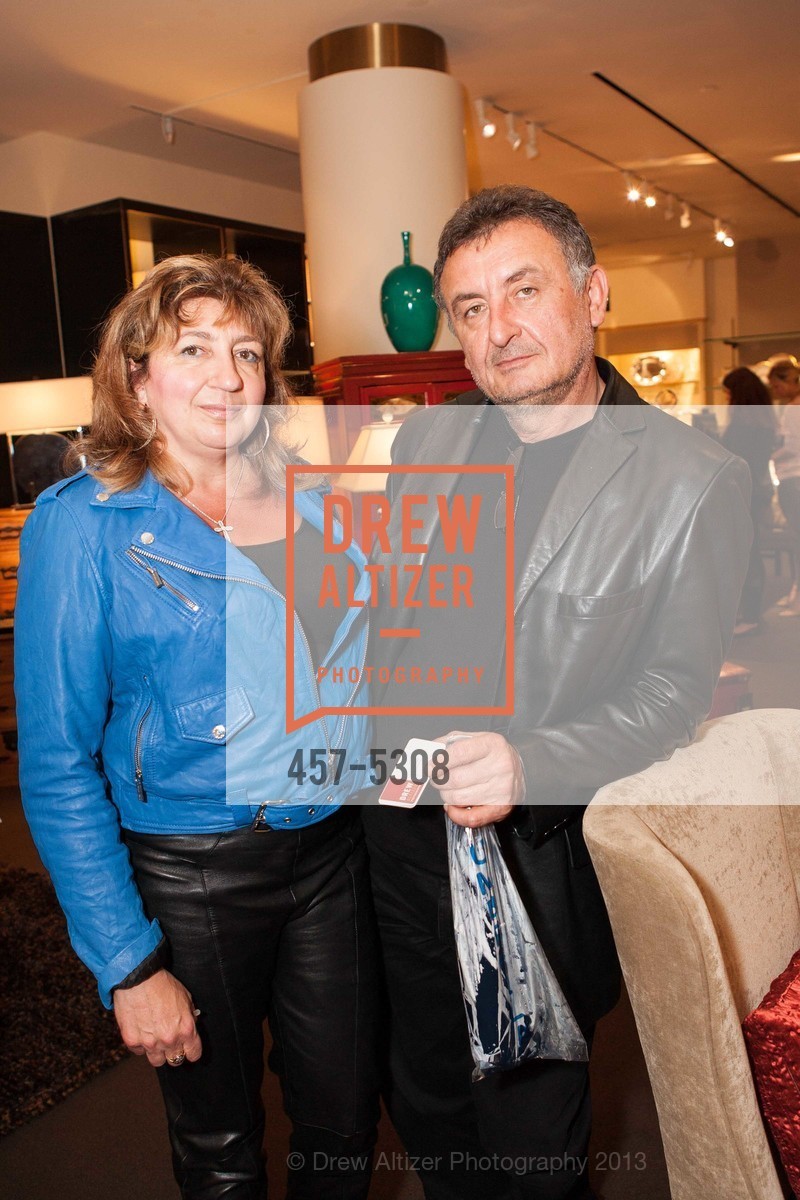 Stella Tumasova, Sergey Konstantinov, SUZANNE TUCKER INTERIORS: The Romance of Design Book Signing, US, November 19th, 2013, Photo #457-5308 Stella Tumasova, Sergey Konstantinov, Photo #457-5308