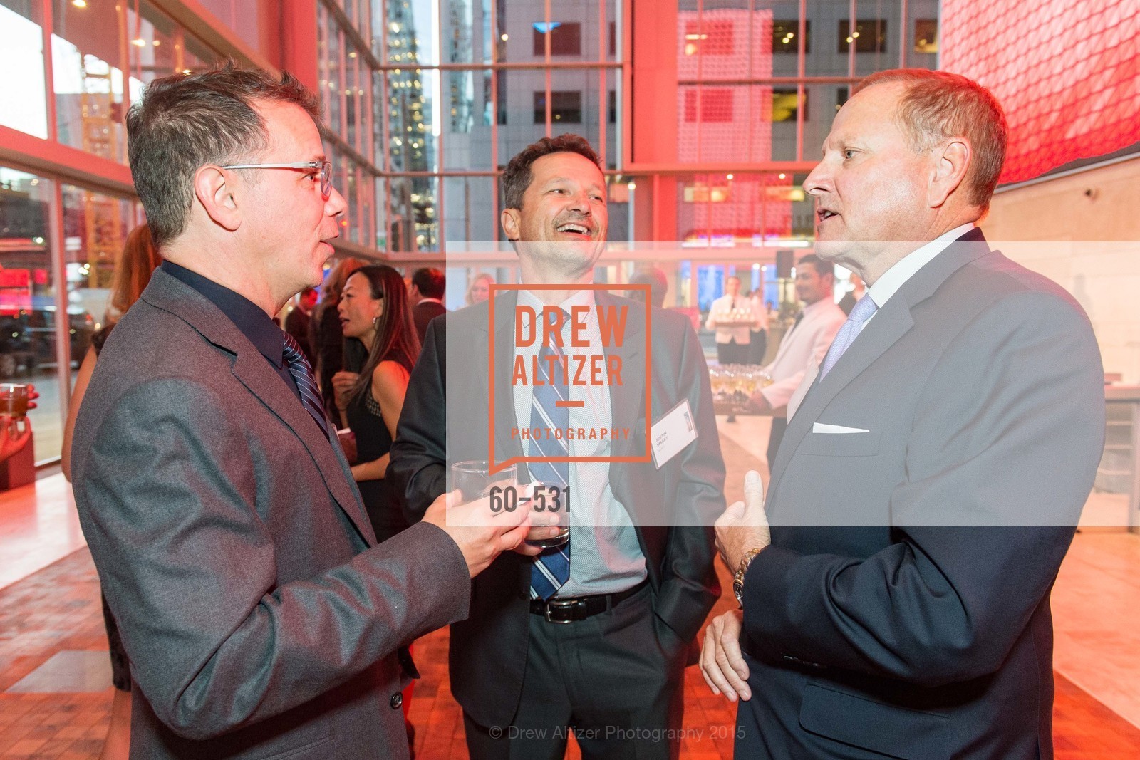 Douglas Giesey, Justin Smart, Rob Paratte, Kilroy Unveiling Presents Virtual Depictions: San Francisco by Refik Anadol, 350 Mission Street. 350 Mission Street, November 16th, 2015,Drew Altizer, Drew Altizer Photography, full-service agency, private events, San Francisco photographer, photographer california