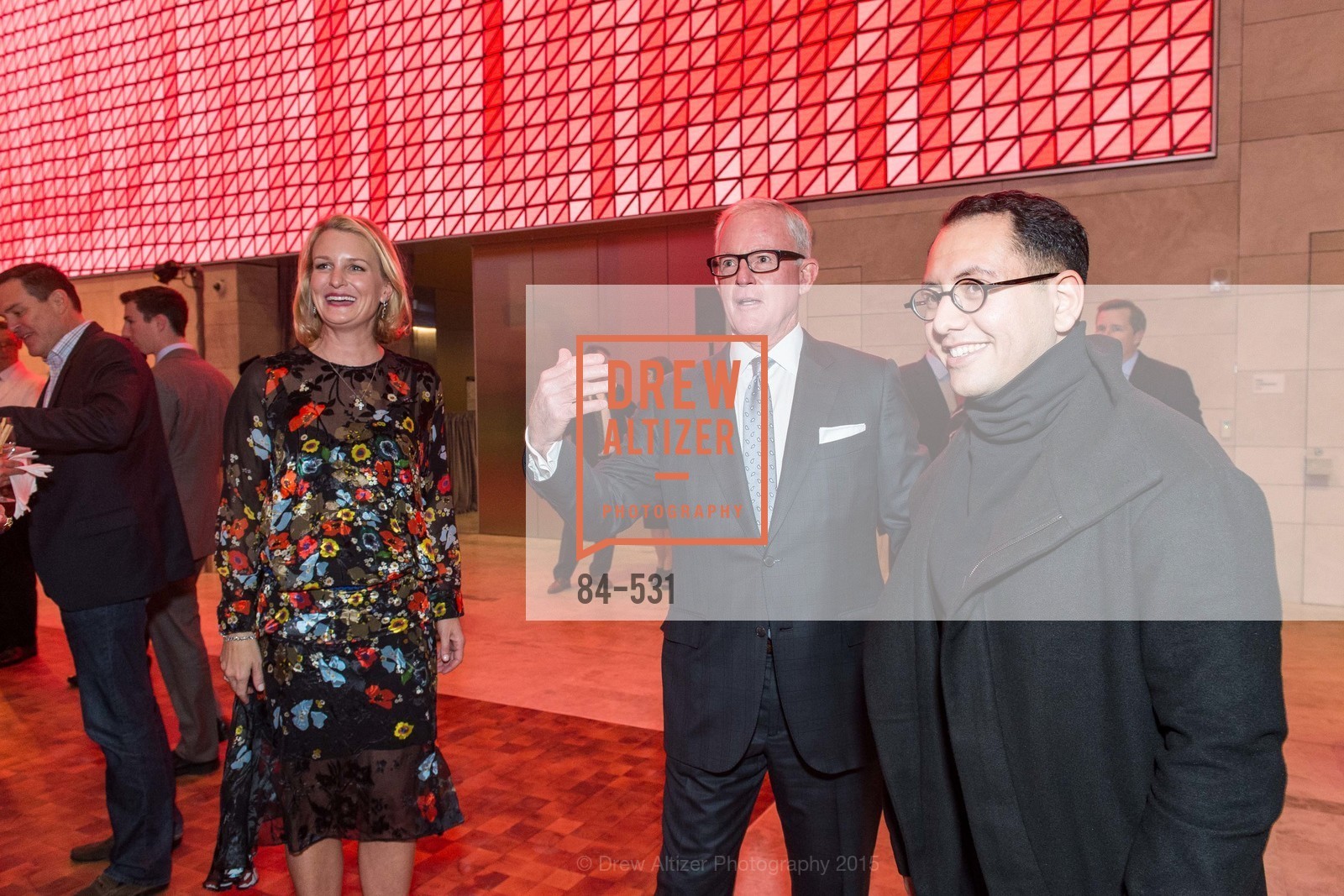Catherine Kilroy, John Kilroy, Refik Anadol, Kilroy Unveiling Presents Virtual Depictions: San Francisco by Refik Anadol, 350 Mission Street. 350 Mission Street, November 16th, 2015,Drew Altizer, Drew Altizer Photography, full-service agency, private events, San Francisco photographer, photographer california