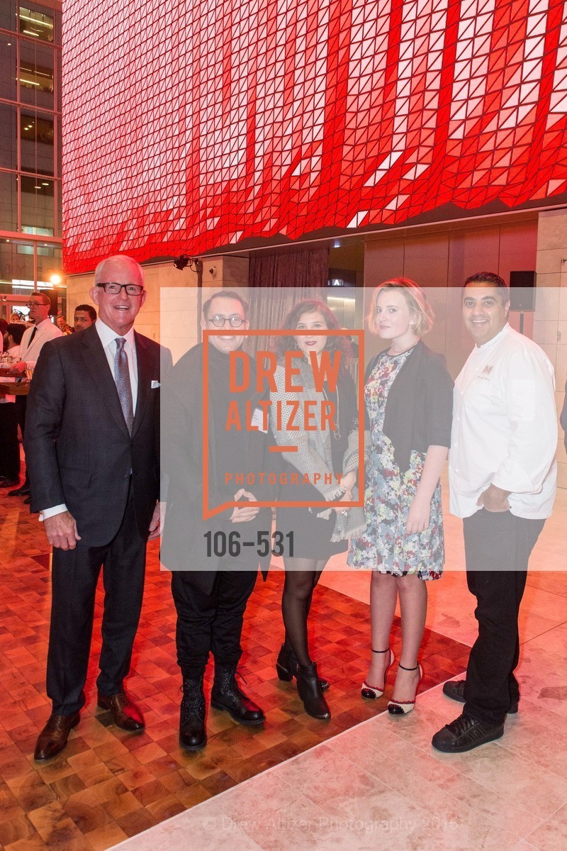 John Kilroy, Refik Anadol, Efsun Erkilic, Catherine Kilroy, Michael Mina, Kilroy Unveiling Presents Virtual Depictions: San Francisco by Refik Anadol, 350 Mission Street. 350 Mission Street, November 16th, 2015,Drew Altizer, Drew Altizer Photography, full-service agency, private events, San Francisco photographer, photographer california