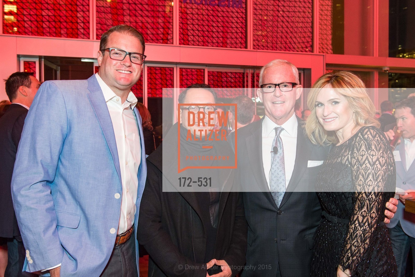 Dave Hunt, Refik Anadol, John Kilroy, Dede Krawczyk, Kilroy Unveiling Presents Virtual Depictions: San Francisco by Refik Anadol, 350 Mission Street. 350 Mission Street, November 16th, 2015,Drew Altizer, Drew Altizer Photography, full-service agency, private events, San Francisco photographer, photographer california