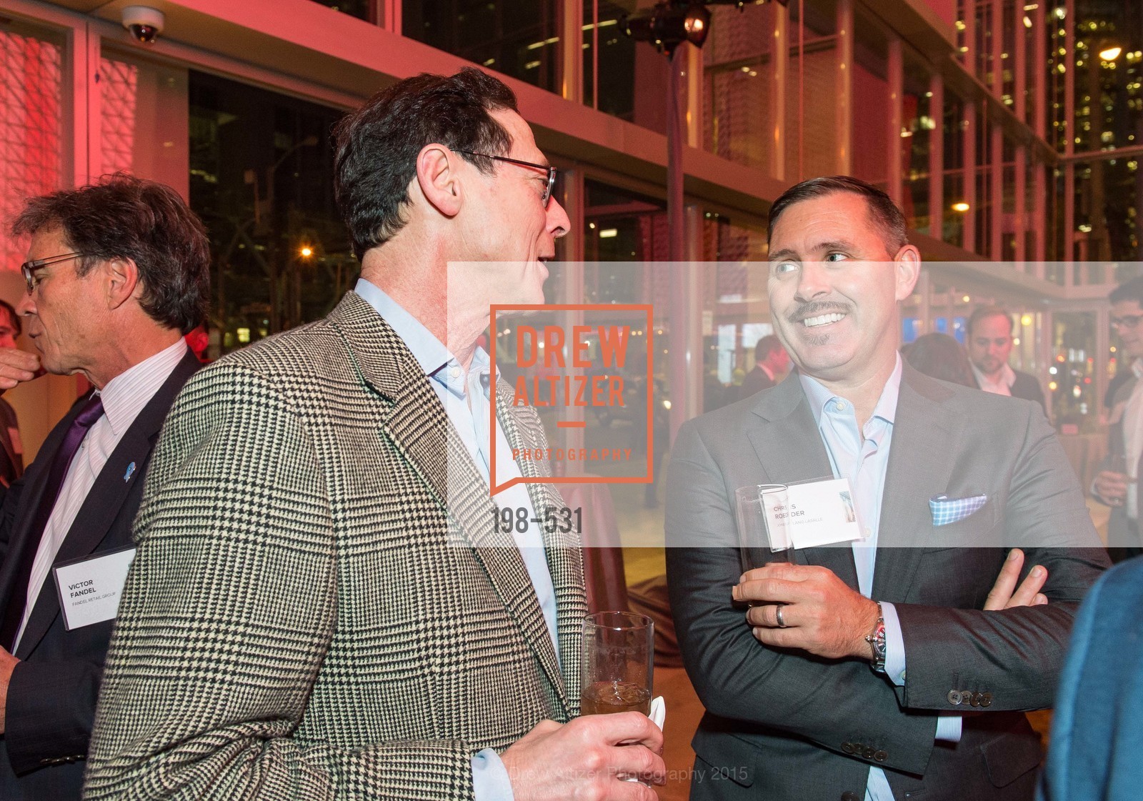 Benjamin Pollock, Chris Roeder, Kilroy Unveiling Presents Virtual Depictions: San Francisco by Refik Anadol, 350 Mission Street. 350 Mission Street, November 16th, 2015, Photo #198-531 Benjamin Pollock, Chris Roeder, Photo #198-531