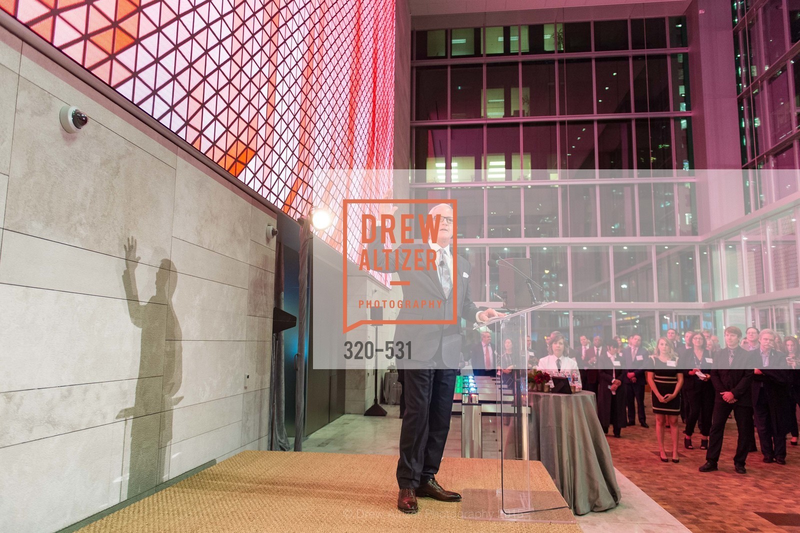 John Kilroy, Kilroy Unveiling Presents Virtual Depictions: San Francisco by Refik Anadol, 350 Mission Street. 350 Mission Street, November 16th, 2015,Drew Altizer, Drew Altizer Photography, full-service event agency, private events, San Francisco photographer, photographer California