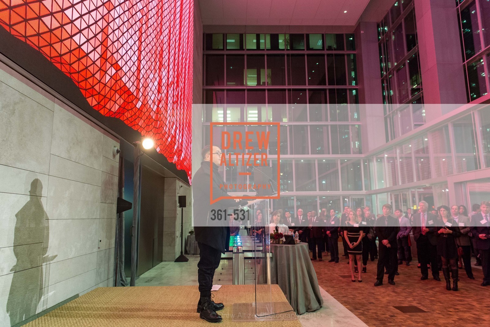Refik Anadol, Kilroy Unveiling Presents Virtual Depictions: San Francisco by Refik Anadol, 350 Mission Street. 350 Mission Street, November 16th, 2015,Drew Altizer, Drew Altizer Photography, full-service agency, private events, San Francisco photographer, photographer california