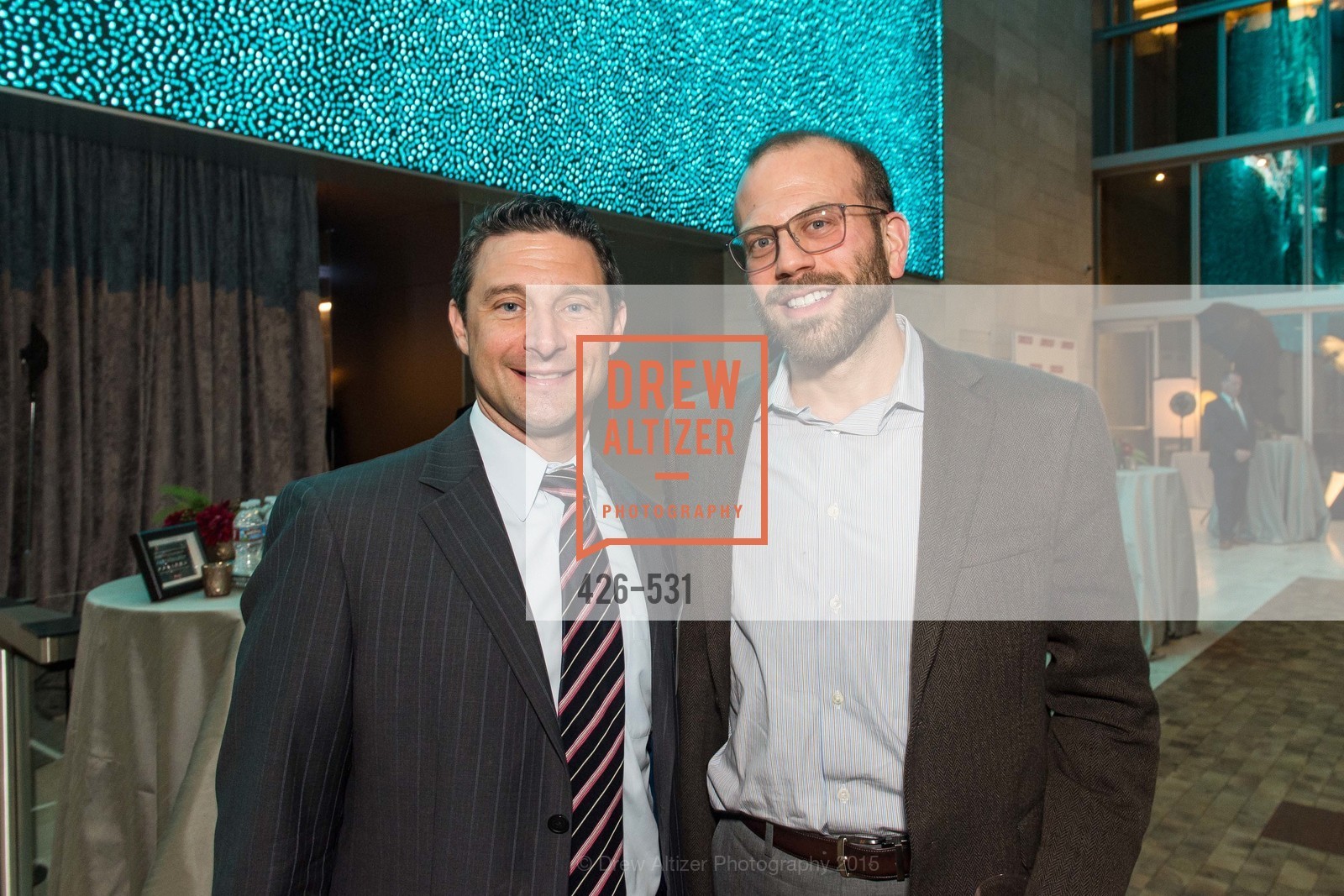Rick Buziak, Michael Blum, Kilroy Unveiling Presents Virtual Depictions: San Francisco by Refik Anadol, 350 Mission Street. 350 Mission Street, November 16th, 2015, Photo #426-531 Rick Buziak, Michael Blum, Photo #426-531