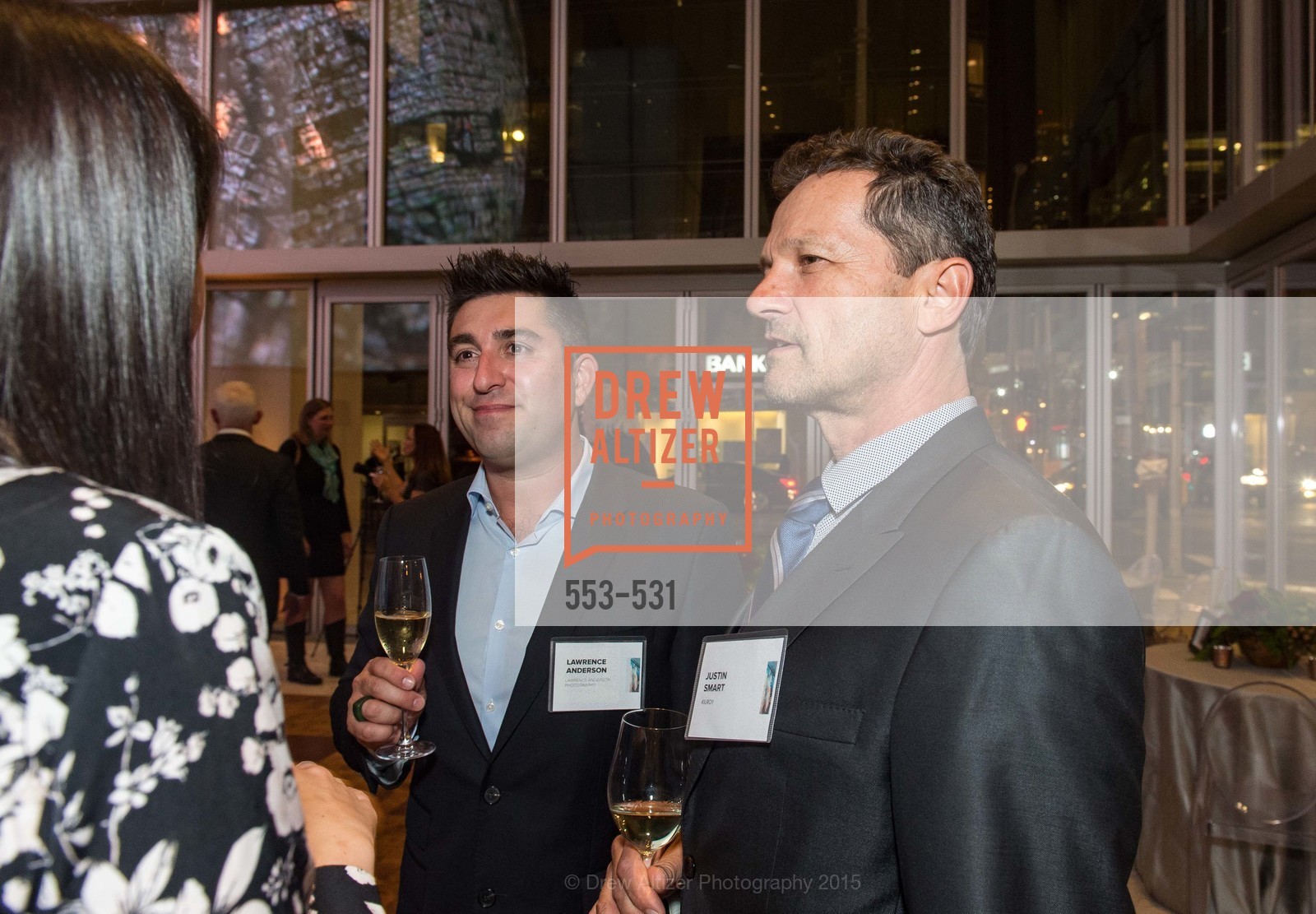 Lawrence Anderson, Justin Smart, Kilroy Unveiling Presents Virtual Depictions: San Francisco by Refik Anadol, 350 Mission Street. 350 Mission Street, November 16th, 2015,Drew Altizer, Drew Altizer Photography, full-service agency, private events, San Francisco photographer, photographer california