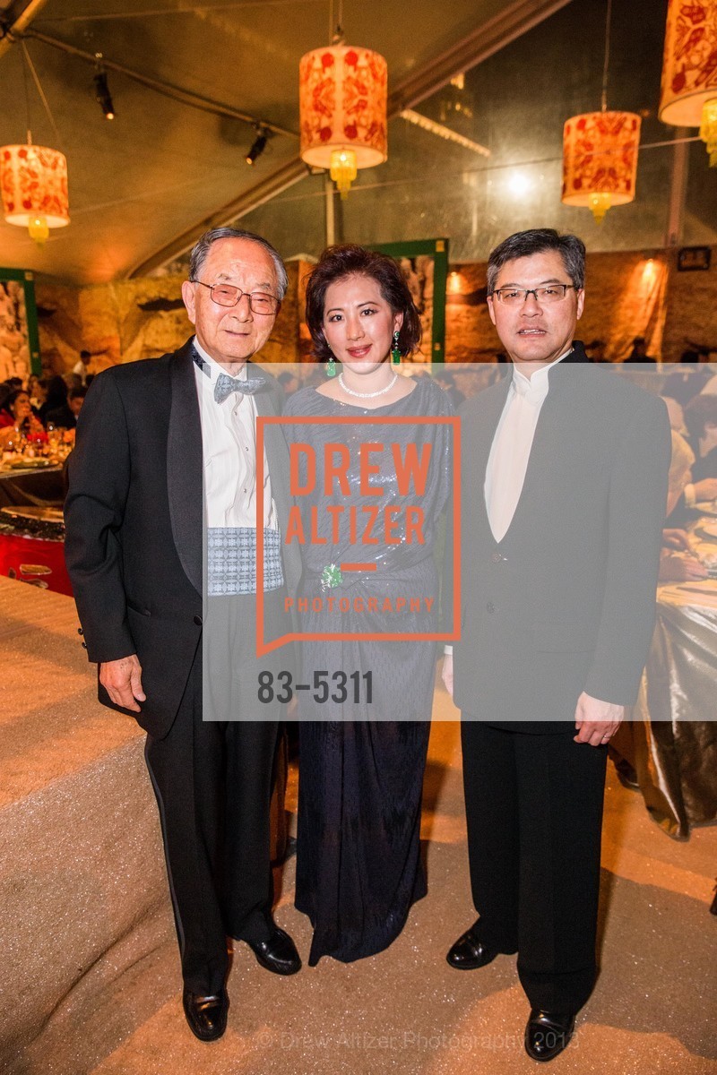 Chong-Moon Lee, Gorretti Lui, Jay Xu, Opening Night Gala for the TERRACOTTA EXHIBITION, US, February 19th, 2013, Photo #83-5311 Chong-Moon Lee, Gorretti Lui, Jay Xu, Photo #83-5311