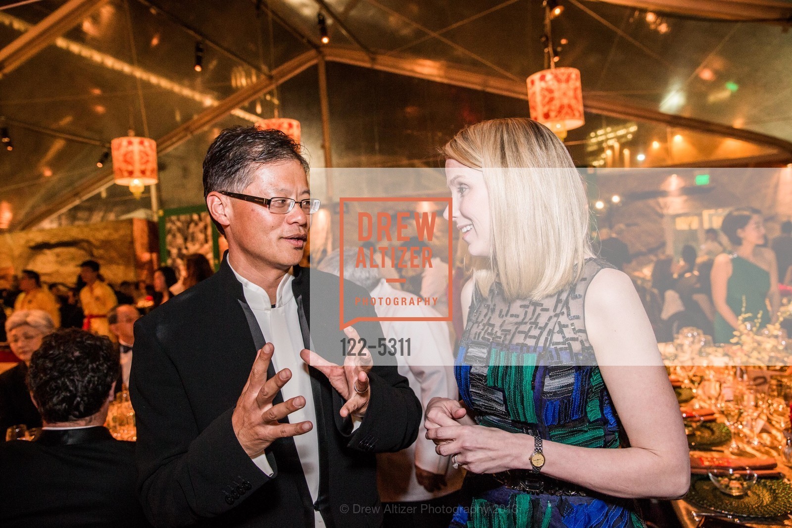 Jerry Yang, Marissa Mayer, Opening Night Gala for the TERRACOTTA EXHIBITION, US, February 19th, 2013, Photo #122-5311 Jerry Yang, Marissa Mayer, Photo #122-5311