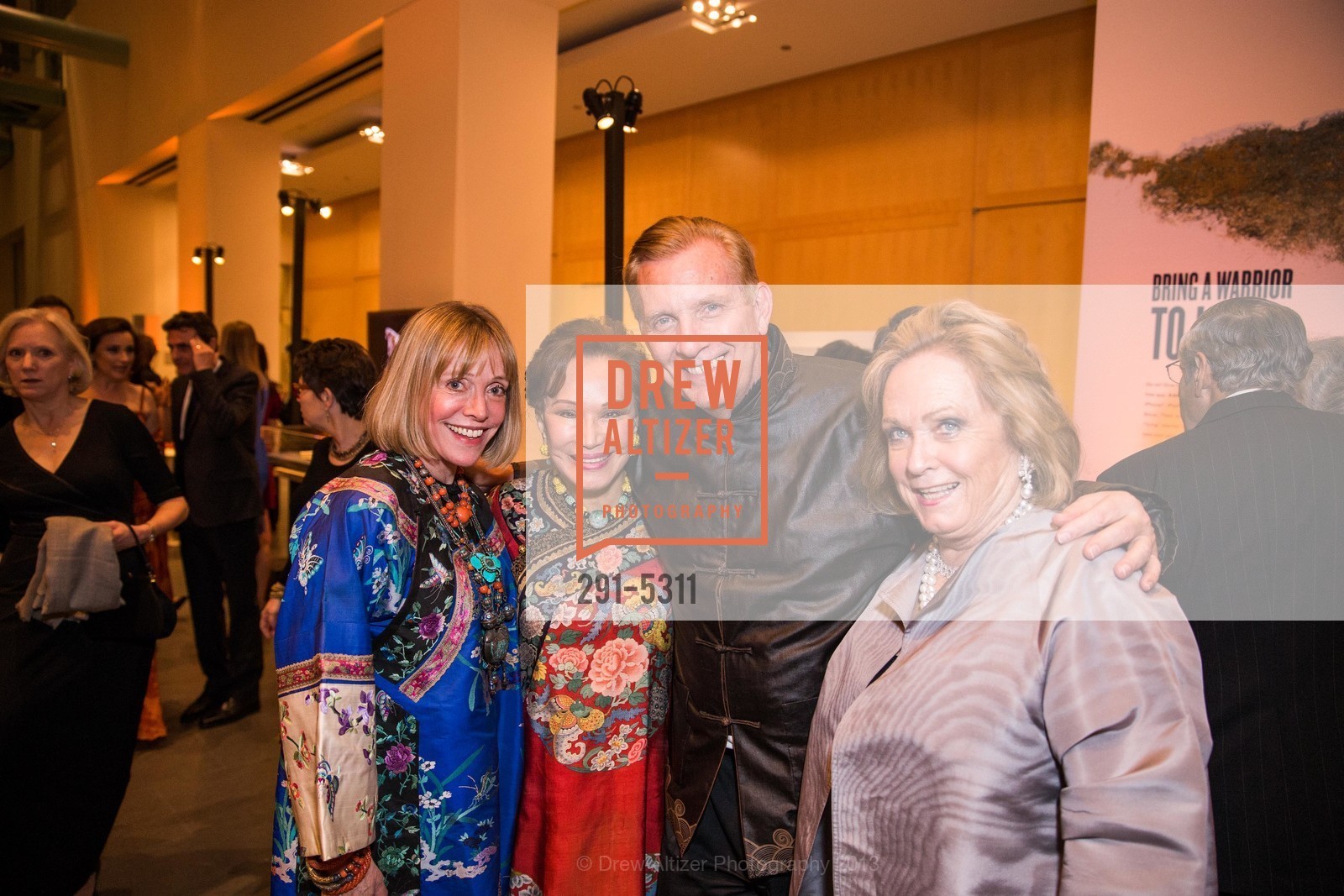 Merrill Randol Sherwin, Martha Hertelendy, George Norton, Maura Morey, Opening Night Gala for the TERRACOTTA EXHIBITION, US, February 19th, 2013, Photo #291-5311 Merrill Randol Sherwin, Martha Hertelendy, George Norton, Maura Morey, Photo #291-5311