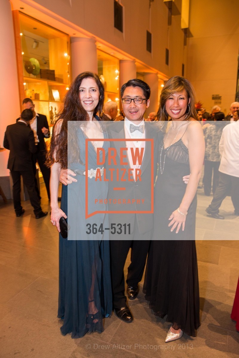 Letitia Kim, Michael Kim, Joy Boatwright, Opening Night Gala for the TERRACOTTA EXHIBITION, US, February 19th, 2013, Photo #364-5311 Letitia Kim, Michael Kim, Joy Boatwright, Photo #364-5311