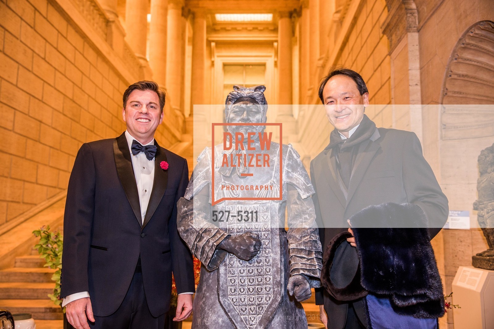 Tony Bates, Lawrence Lui, Opening Night Gala for the TERRACOTTA EXHIBITION, US, February 19th, 2013, Photo #527-5311 Tony Bates, Lawrence Lui, Photo #527-5311