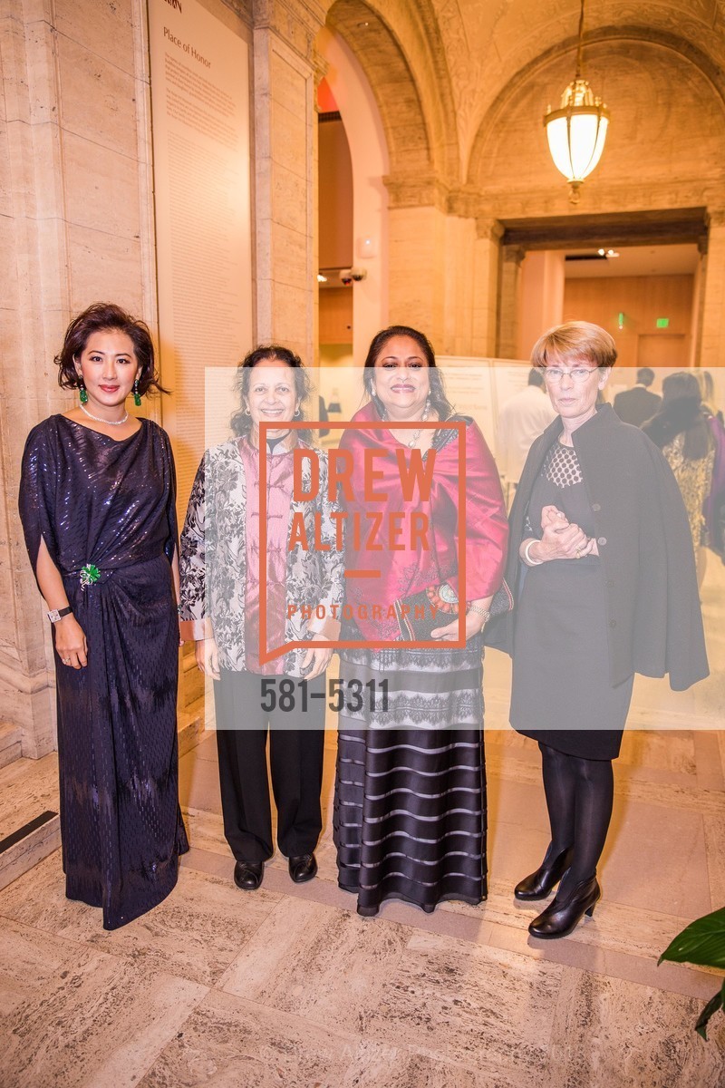 Gorretti Lui, Vijaya Malavalli, Swati Advani, Katherine Herlihy, Opening Night Gala for the TERRACOTTA EXHIBITION, US, February 19th, 2013, Photo #581-5311 Gorretti Lui, Vijaya Malavalli, Swati Advani, Katherine Herlihy, Photo #581-5311