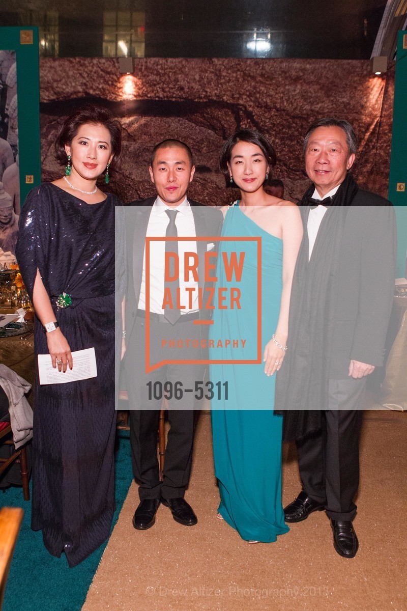 Gorretti Lui, Corey Lee, Jamie Chen, Stanley Cheng, Opening Night Gala for the TERRACOTTA EXHIBITION, US, February 19th, 2013, Photo #1096-5311 Gorretti Lui, Corey Lee, Jamie Chen, Stanley Cheng, Photo #1096-5311