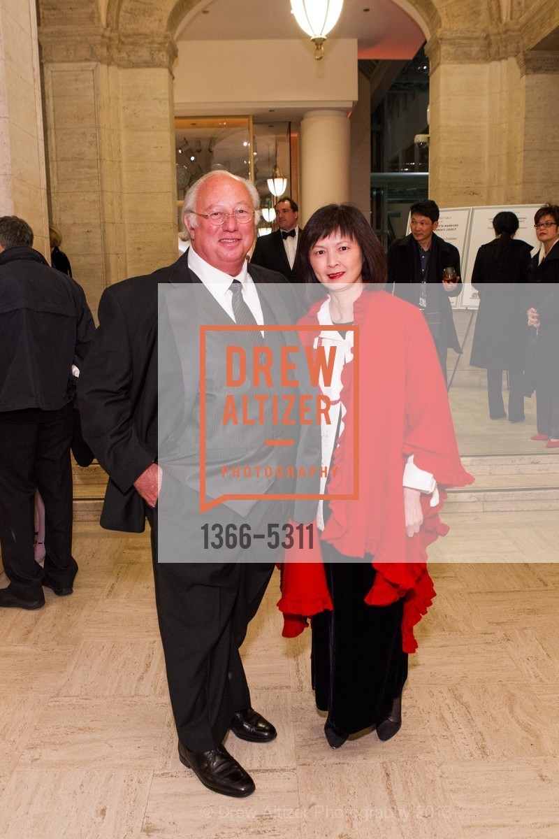 Gerard Verdi, Claudine Cheng, Opening Night Gala for the TERRACOTTA EXHIBITION, US, February 19th, 2013, Photo #1366-5311 Gerard Verdi, Claudine Cheng, Photo #1366-5311