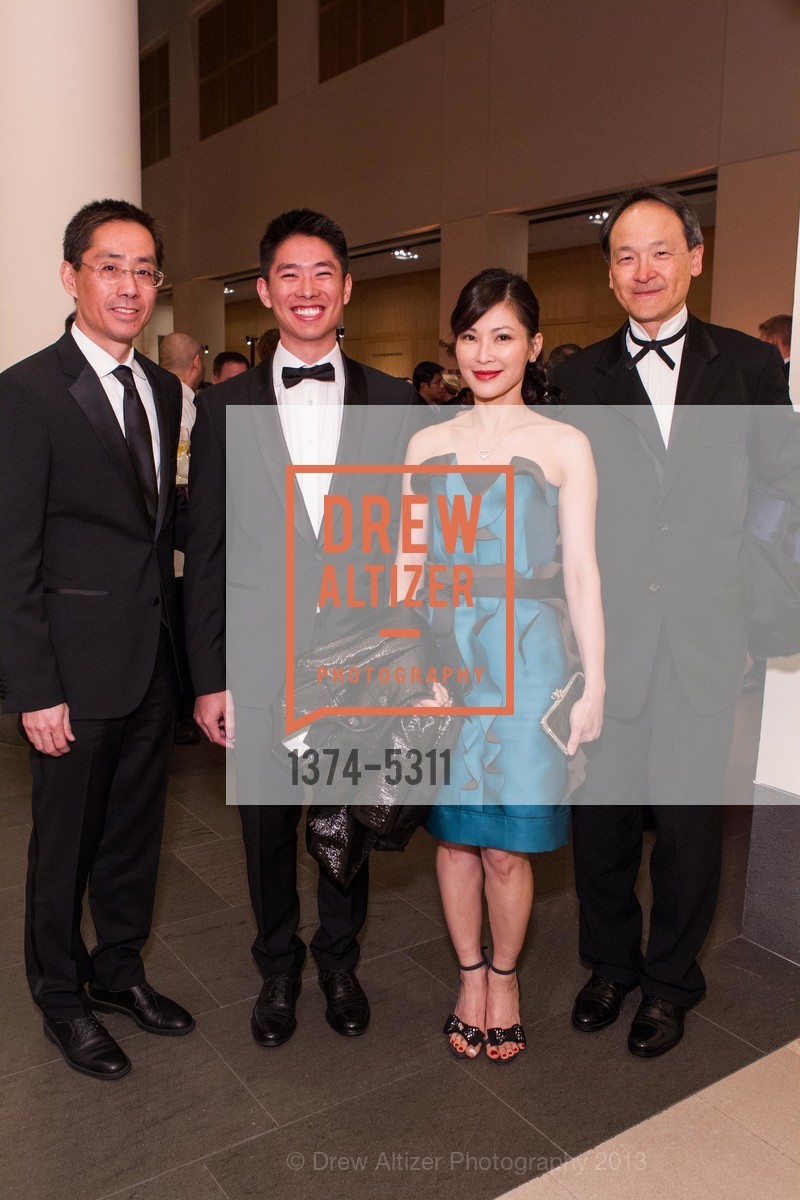 Tim Wong, Ryan Wong, Vanessa Wong, Lawrence Lui, Opening Night Gala for the TERRACOTTA EXHIBITION, US, February 19th, 2013, Photo #1374-5311 Tim Wong, Ryan Wong, Vanessa Wong, Lawrence Lui, Photo #1374-5311