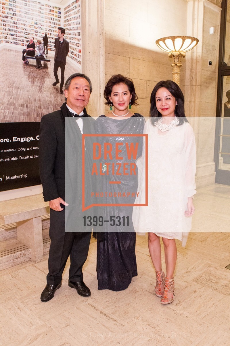 Stanley Cheng, Gorretti Lui, Helen Cheng, Opening Night Gala for the TERRACOTTA EXHIBITION, US, February 19th, 2013, Photo #1399-5311 Stanley Cheng, Gorretti Lui, Helen Cheng, Photo #1399-5311