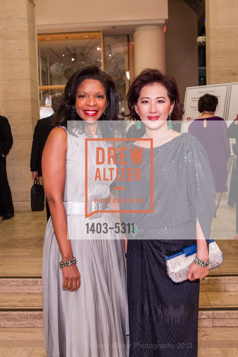 Pamela Joyner, Gorretti Lui, Opening Night Gala for the TERRACOTTA EXHIBITION, US, February 19th, 2013, Photo #1403-5311 Pamela Joyner, Gorretti Lui, Photo #1403-5311