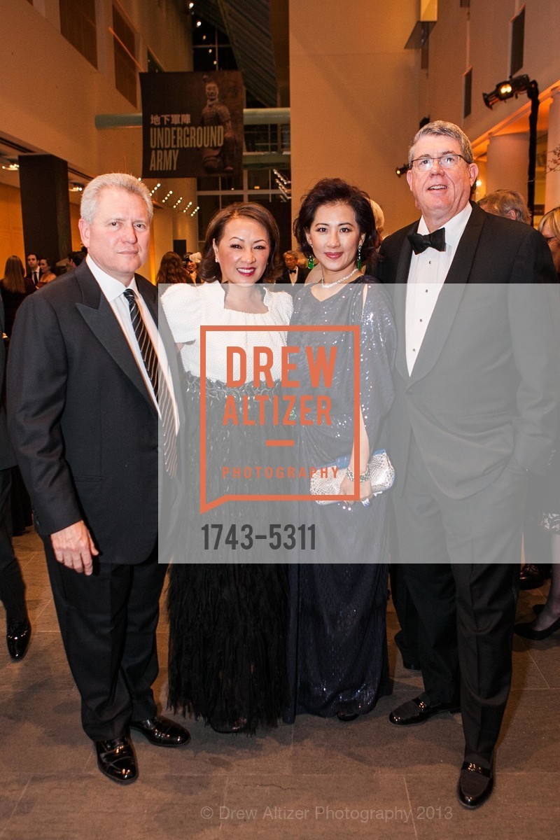 Dean Cash, Eliza Cash, Gorretti Lui, Tim Kahn, Opening Night Gala for the TERRACOTTA EXHIBITION, US, February 19th, 2013, Photo #1743-5311 Dean Cash, Eliza Cash, Gorretti Lui, Tim Kahn, Photo #1743-5311