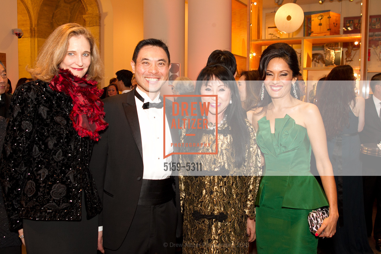 Jennifer Biederbeck, Harold Yeo, Suno Kay Osterweis, Komal Shah, Opening Night Gala for the TERRACOTTA EXHIBITION, US, February 19th, 2013, Photo #5159-5311 Jennifer Biederbeck, Harold Yeo, Suno Kay Osterweis, Komal Shah, Photo #5159-5311