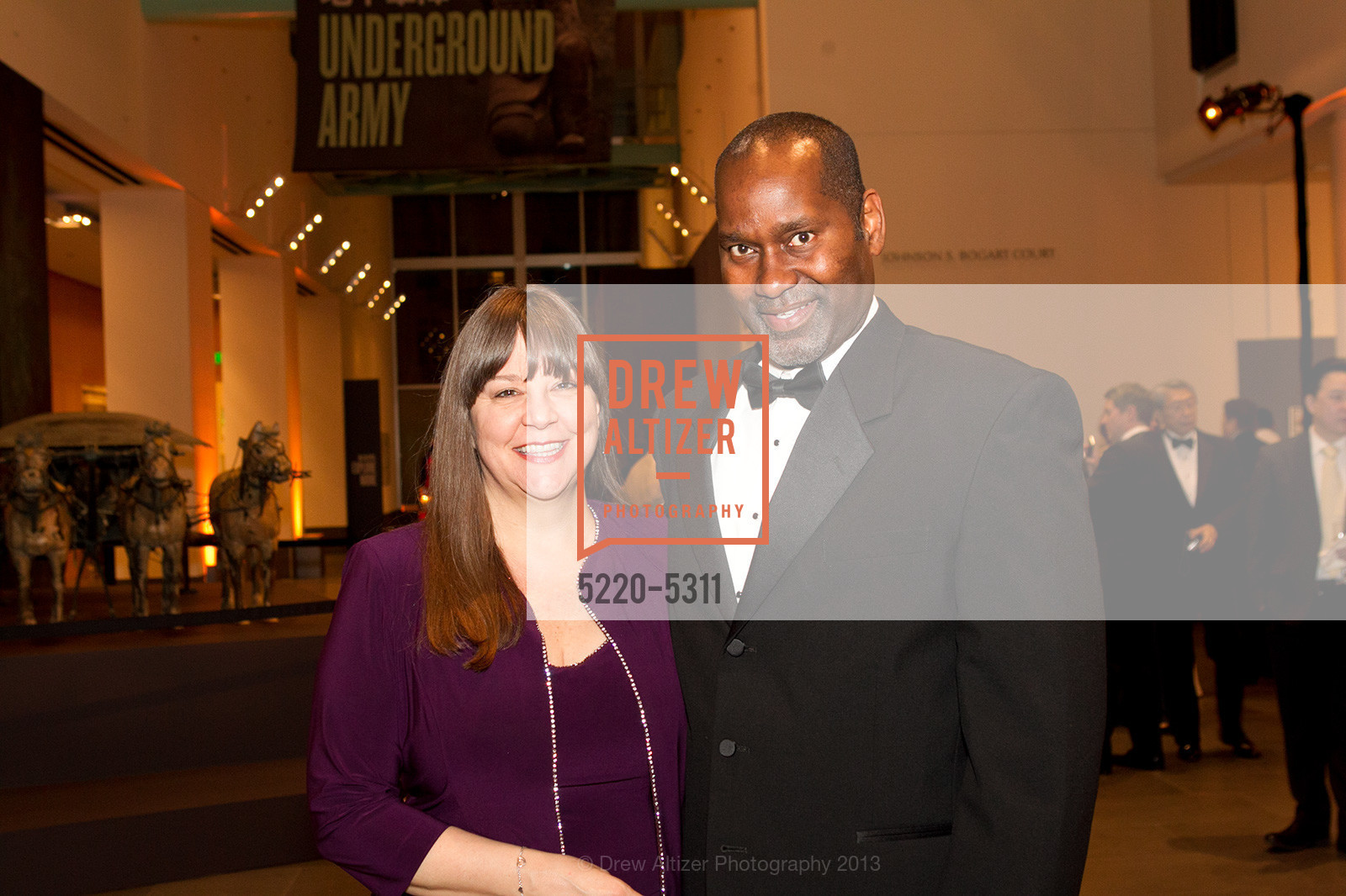 Melony Williams, Sidney Wilson, Opening Night Gala for the TERRACOTTA EXHIBITION, US, February 19th, 2013, Photo #5220-5311 Melony Williams, Sidney Wilson, Photo #5220-5311