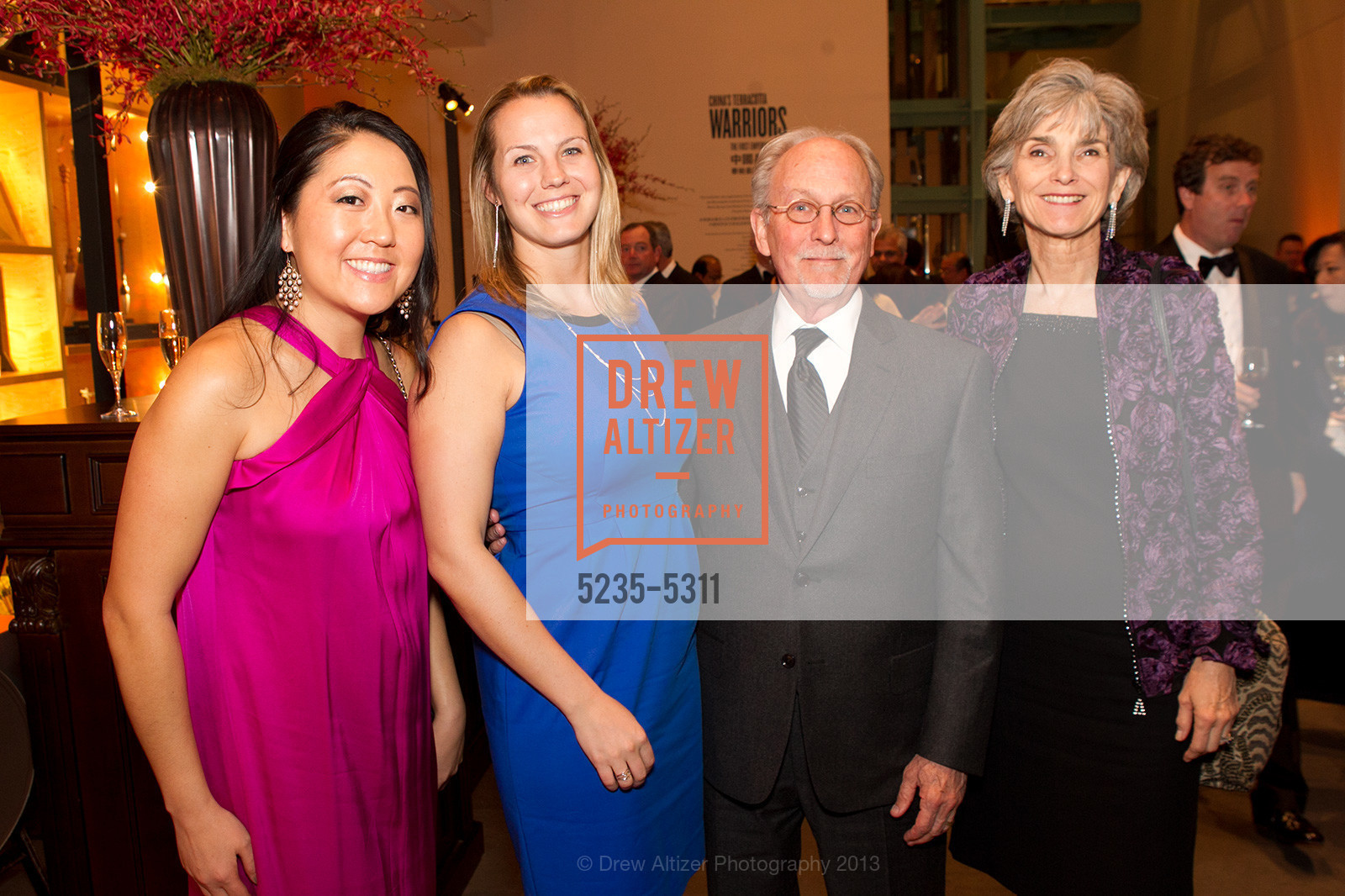 Samantha Kim, Kelly Kramer, Jim Larson, Susan Illston, Opening Night Gala for the TERRACOTTA EXHIBITION, US, February 19th, 2013, Photo #5235-5311 Samantha Kim, Kelly Kramer, Jim Larson, Susan Illston, Photo #5235-5311