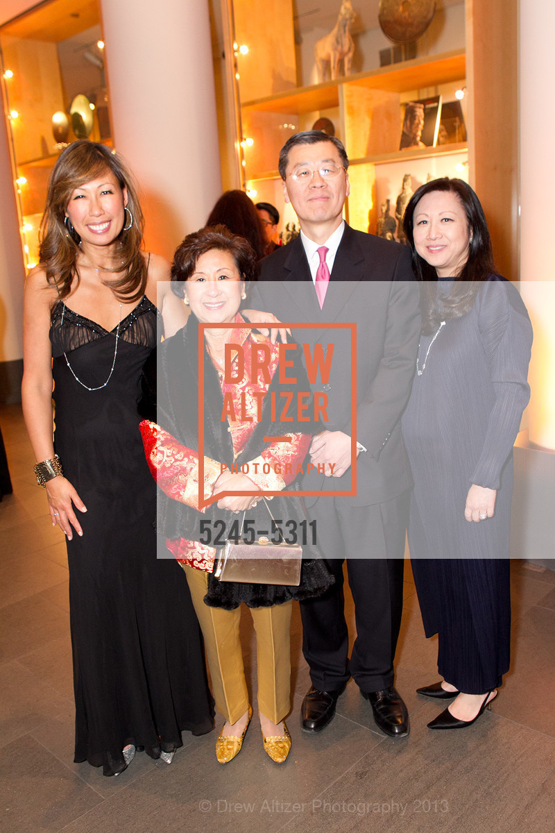 Joy Boatwright, Mary Kim, Hyun Park, Catherine Park, Opening Night Gala for the TERRACOTTA EXHIBITION, US, February 19th, 2013, Photo #5245-5311 Joy Boatwright, Mary Kim, Hyun Park, Catherine Park, Photo #5245-5311