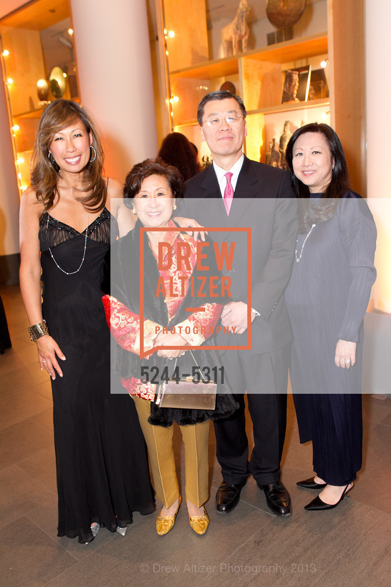 Joy Boatwright, Mary Kim, Hyun Park, Catherine Park, Opening Night Gala for the TERRACOTTA EXHIBITION, US, February 19th, 2013, Photo #5244-5311 Joy Boatwright, Mary Kim, Hyun Park, Catherine Park, Photo #5244-5311