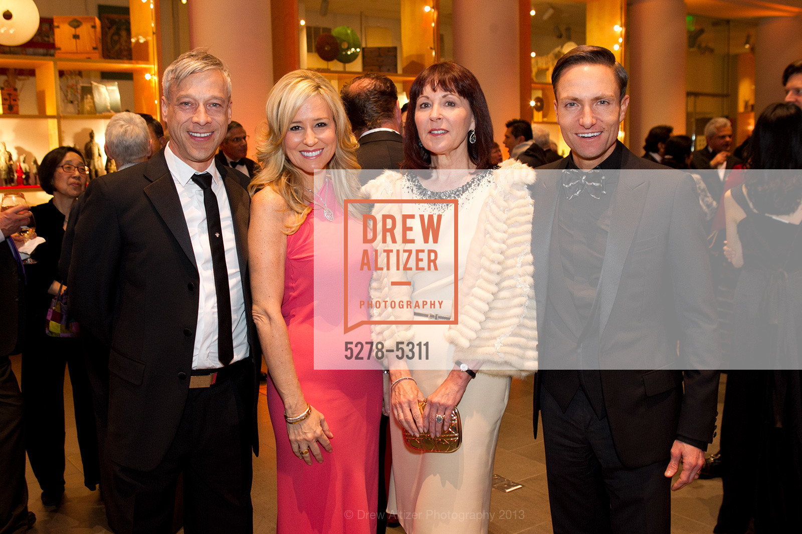 Kurt Wootton, Karen Watkins, Pamela Baxter, Ken Fulk, Opening Night Gala for the TERRACOTTA EXHIBITION, US, February 19th, 2013, Photo #5278-5311 Kurt Wootton, Karen Watkins, Pamela Baxter, Ken Fulk, Photo #5278-5311