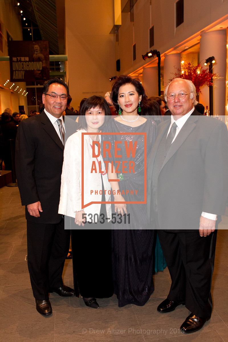Dean Osaki, Claudine Cheng, Gorretti Lui, Gerard Verdi, Opening Night Gala for the TERRACOTTA EXHIBITION, US, February 19th, 2013, Photo #5303-5311 Dean Osaki, Claudine Cheng, Gorretti Lui, Gerard Verdi, Photo #5303-5311