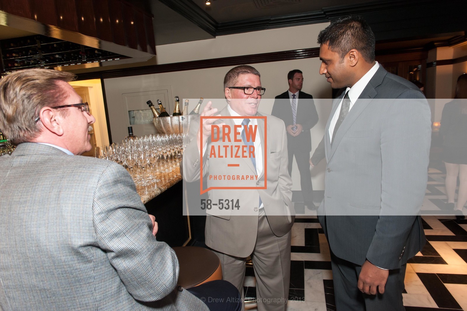 Dante Serafini, Raghu Shivaram, OSSO STEAKHOUSE Pre-Opening Party, US, May 1st, 2013, Photo #58-5314 Dante Serafini, Raghu Shivaram, Photo #58-5314