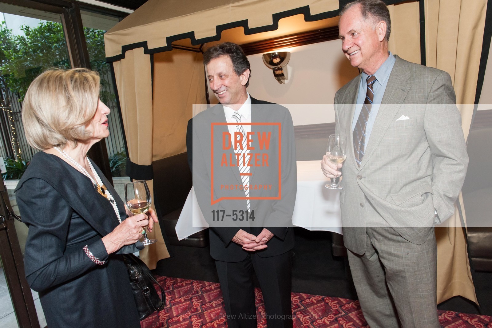 Dorothy Paige, Jerry Dal Bozzo, Ken Paige, OSSO STEAKHOUSE Pre-Opening Party, US, May 1st, 2013, Photo #117-5314 Dorothy Paige, Jerry Dal Bozzo, Ken Paige, Photo #117-5314