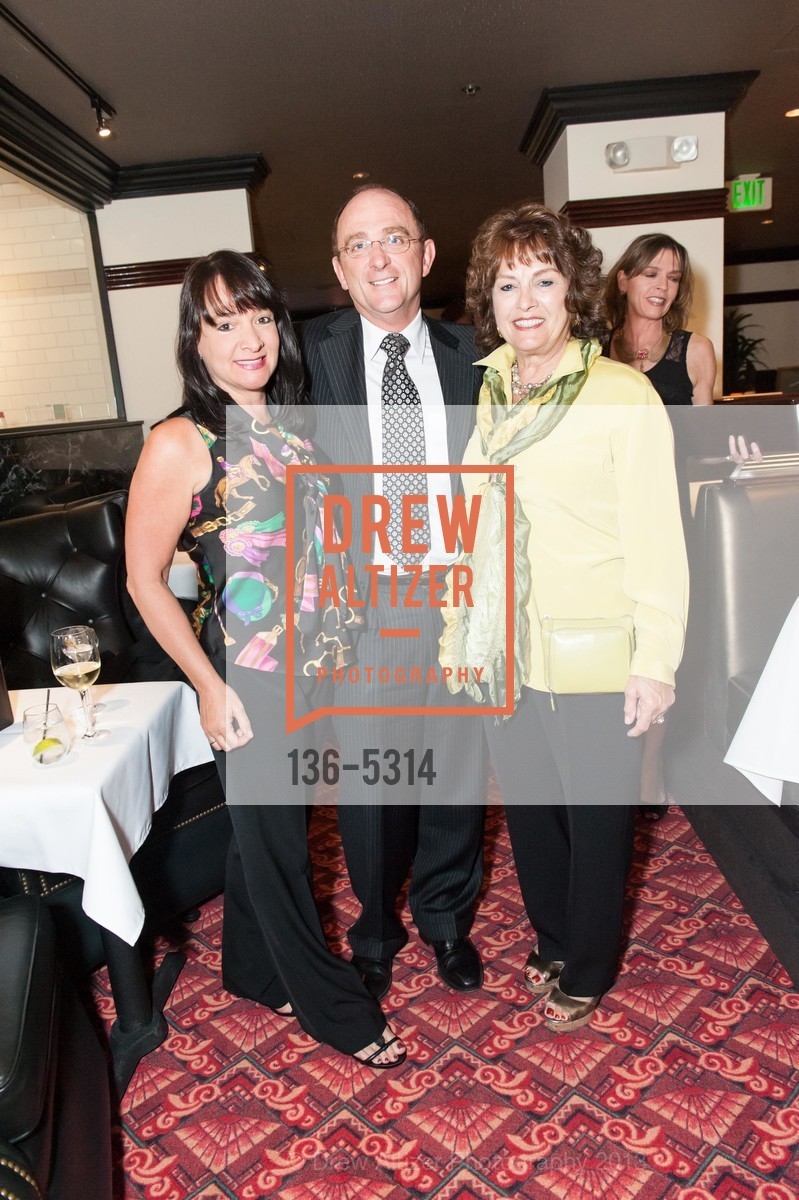 Barbara Klein, Tom Klein, Rita Myers, OSSO STEAKHOUSE Pre-Opening Party, US, May 1st, 2013, Photo #136-5314 Barbara Klein, Tom Klein, Rita Myers, Photo #136-5314